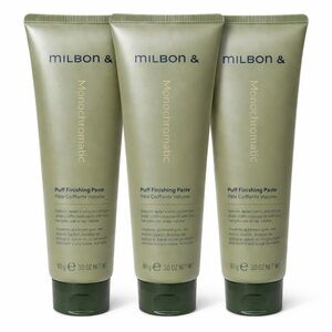 Milbon & Monochromatic Puff Finishing Paste – Bundle of 3 (90g Each)
